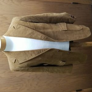 VTG Corduroy Suede Velvet Blazer Sport Coat Mens Size 38
